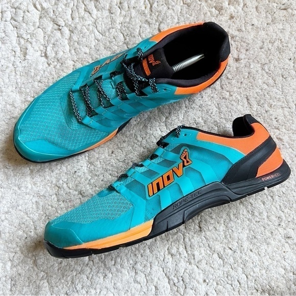 Inov-8 Men's F-Lite 235 V2 Cross-Trainer Blue/Orange/Black Shoes Size 13 - Picture 1 of 12